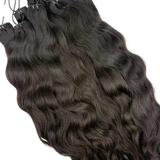 Raw Cambodian Wavy Extensions